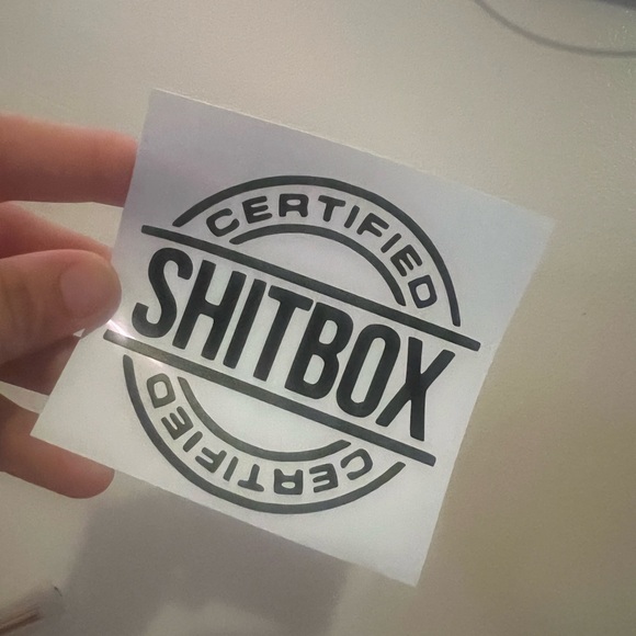 Certified sh*tbox sticker - Picture 2 of 3